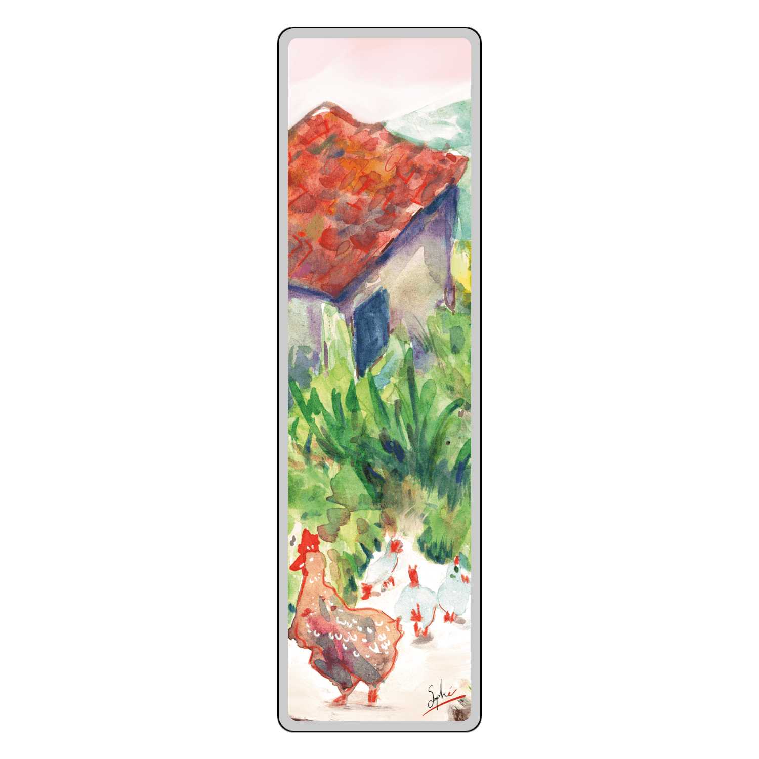 Maison à la montagne par Sophé