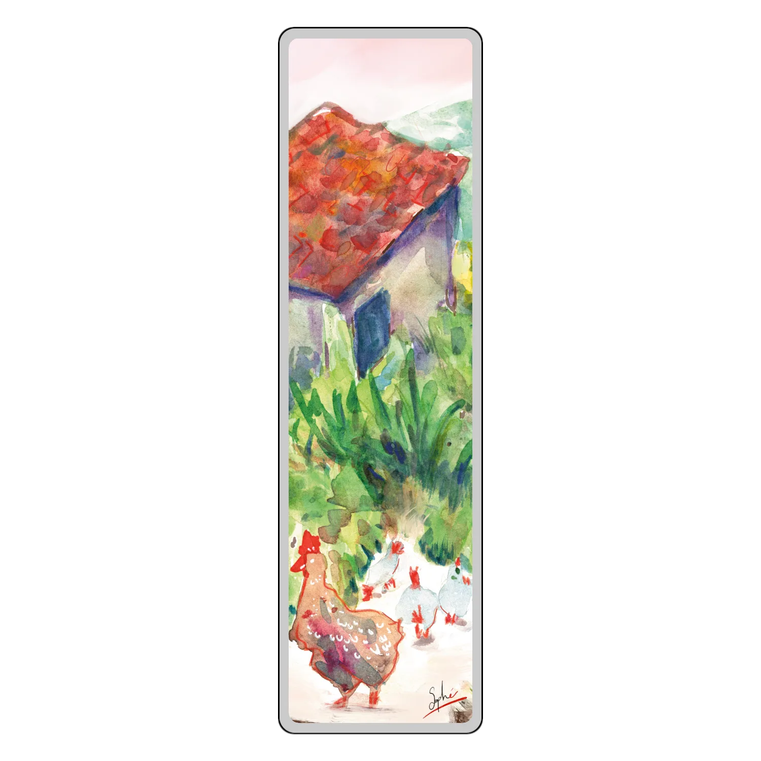 Maison à la montagne par Sophé