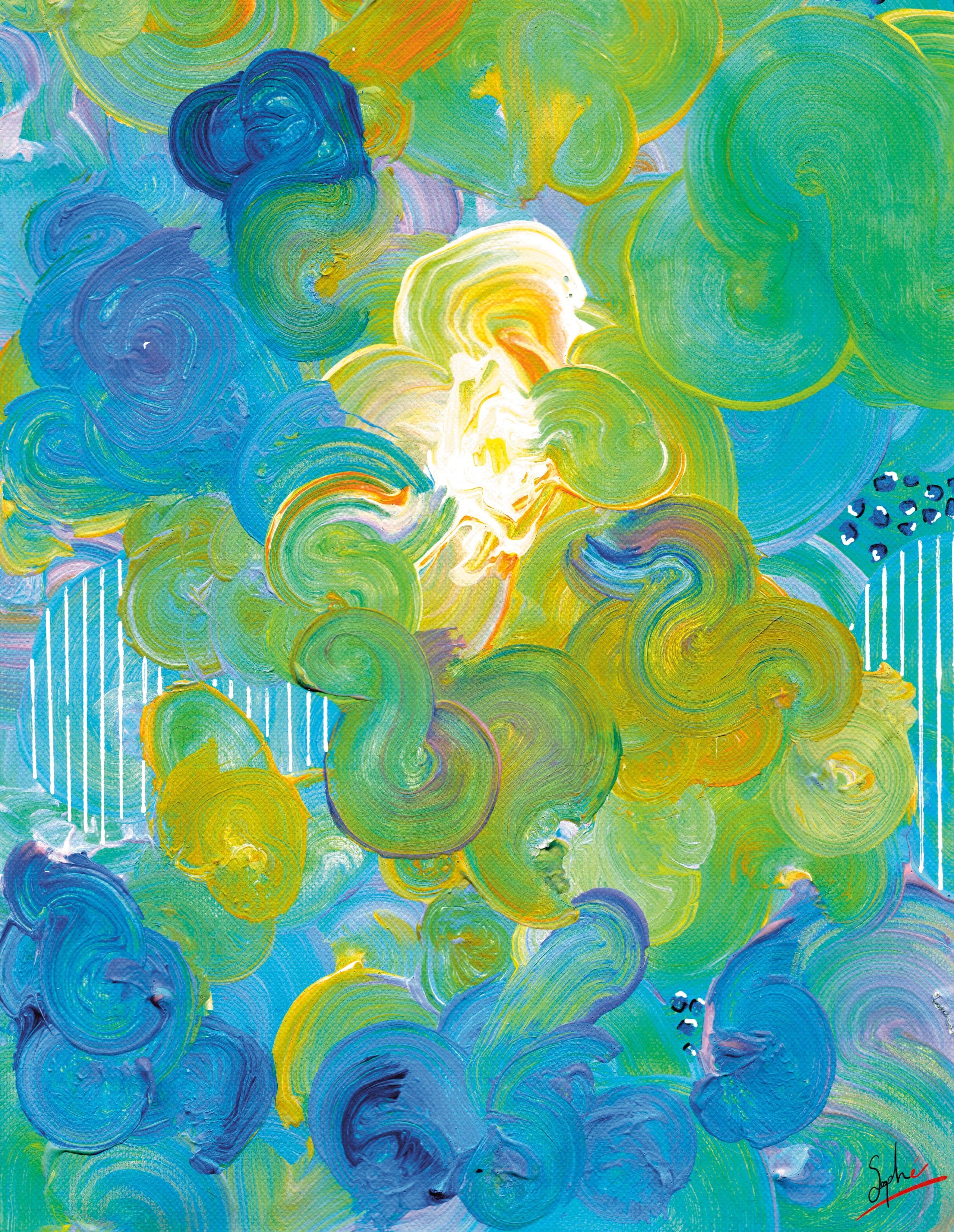 Soleil coulant par Sophé