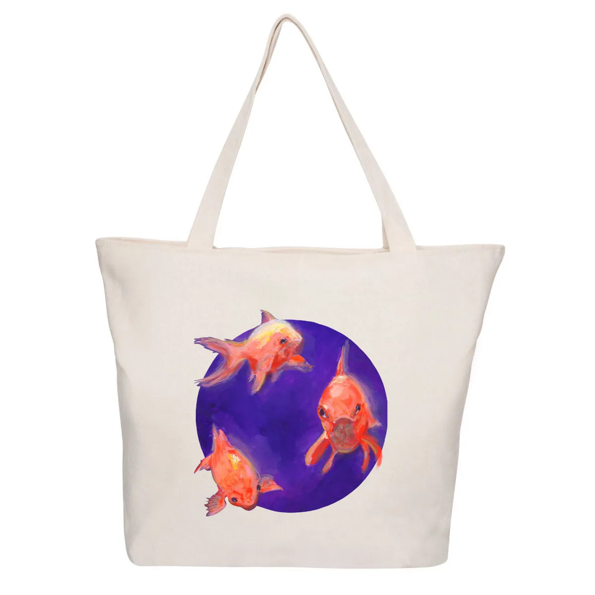 Trois poissons rouges par Sophé