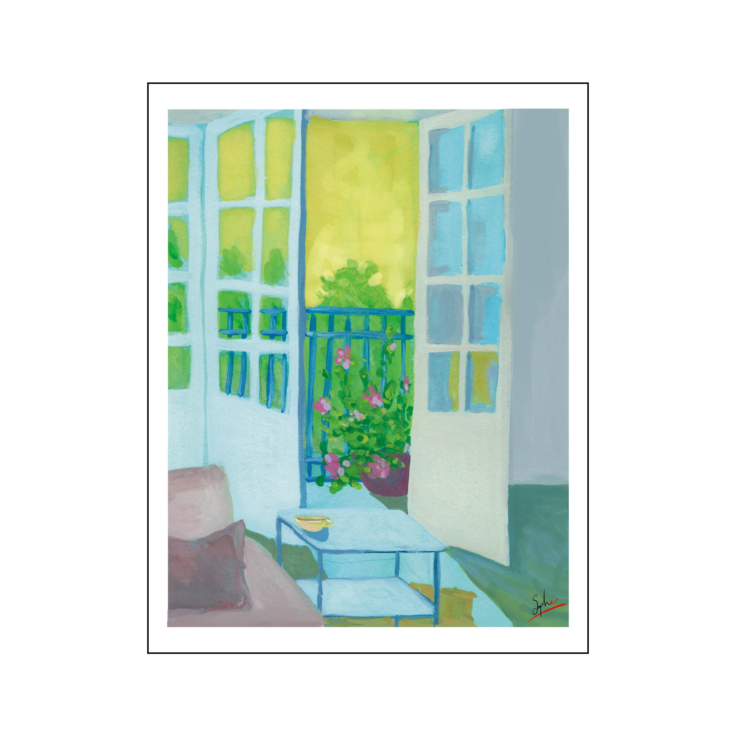 Salon provençal par Sophé