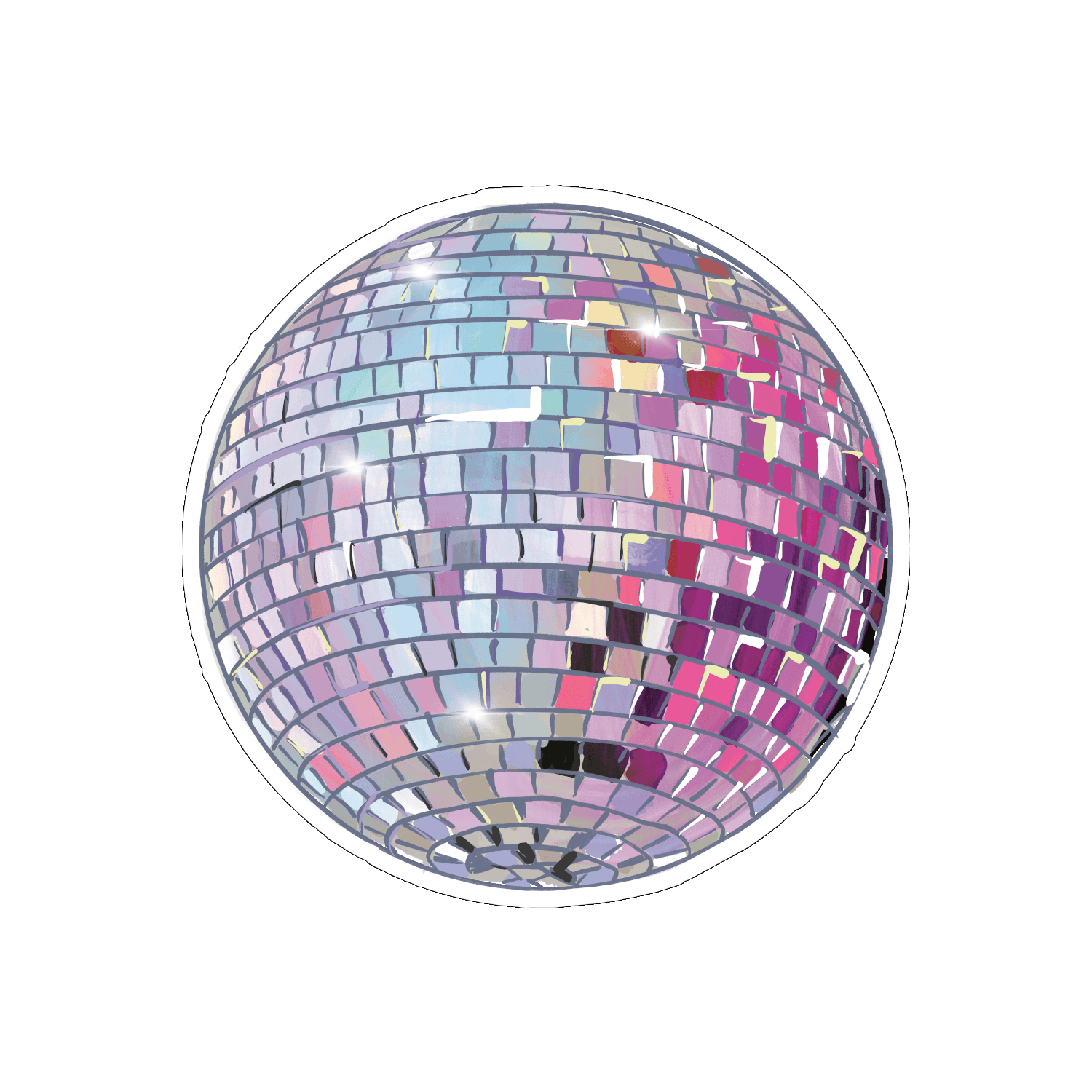Boule disco par Sophé