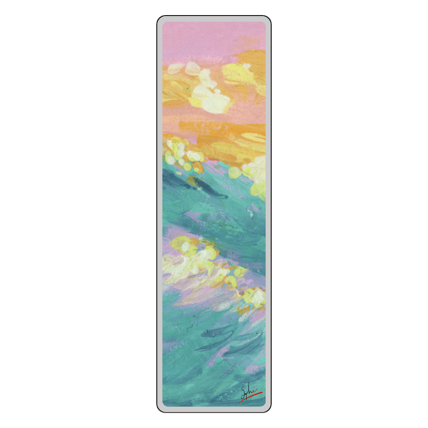 Océan couleur pastel par Sophé