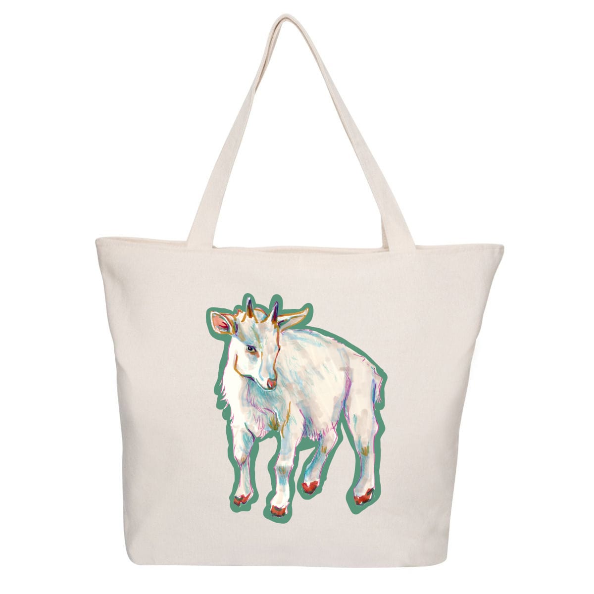 Chèvre blanche par Sophé