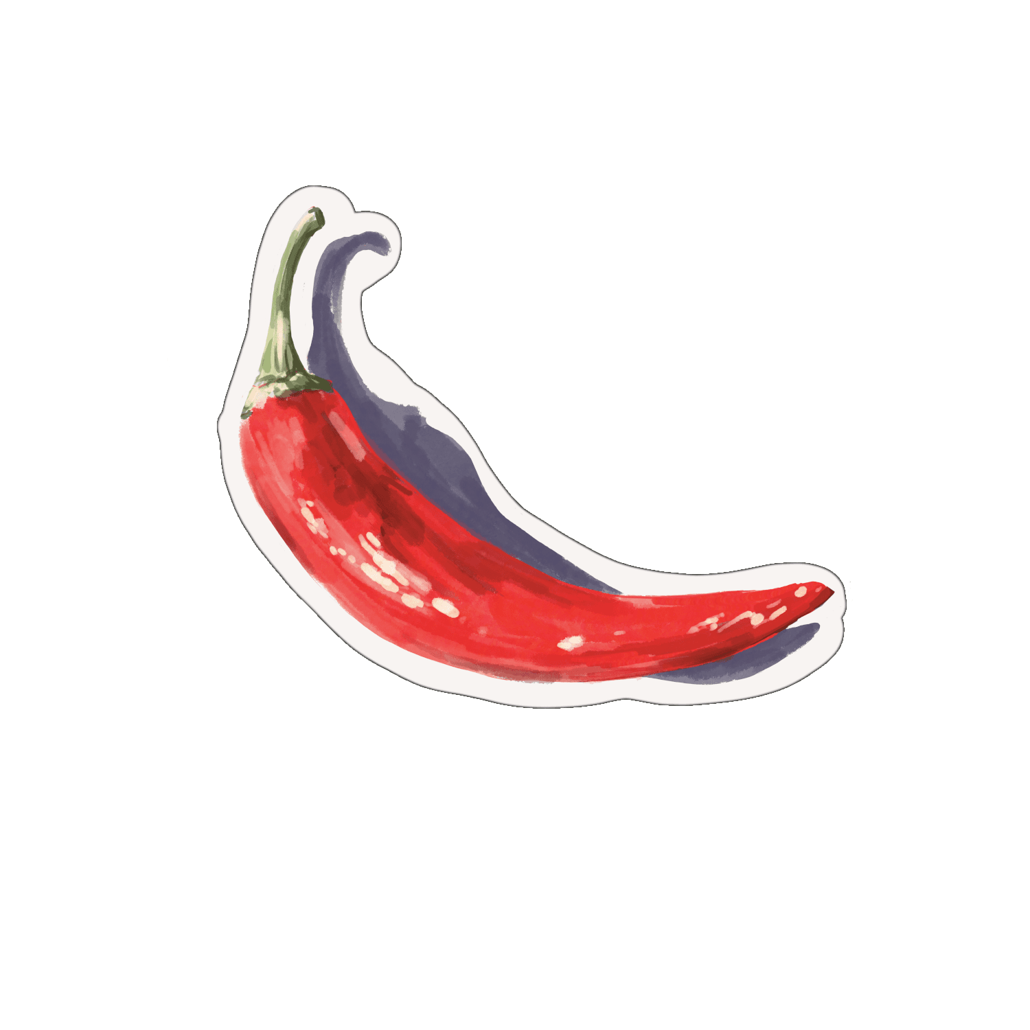 Piment rouge par Sophé