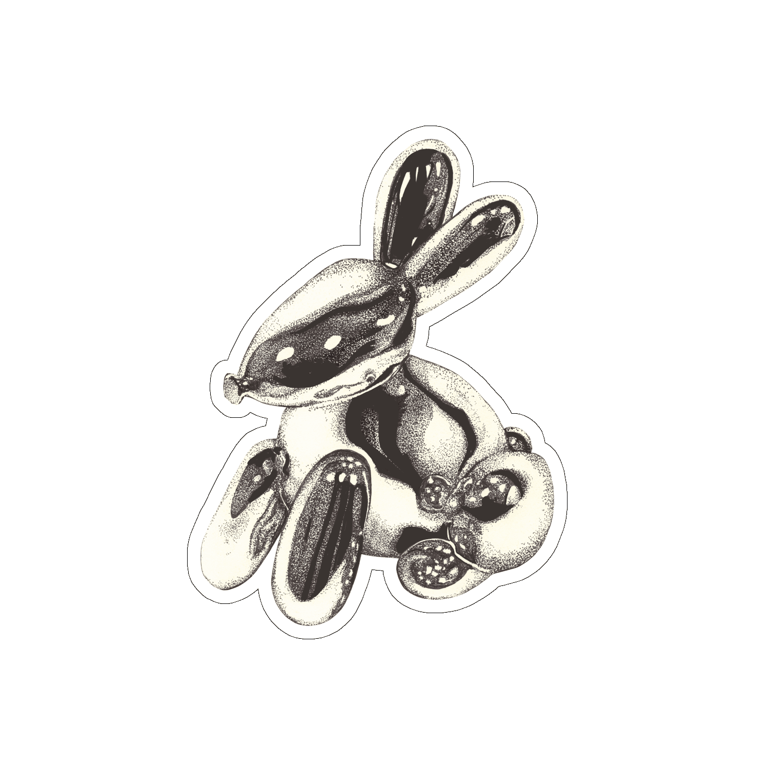 Lapin métallique par Sophé