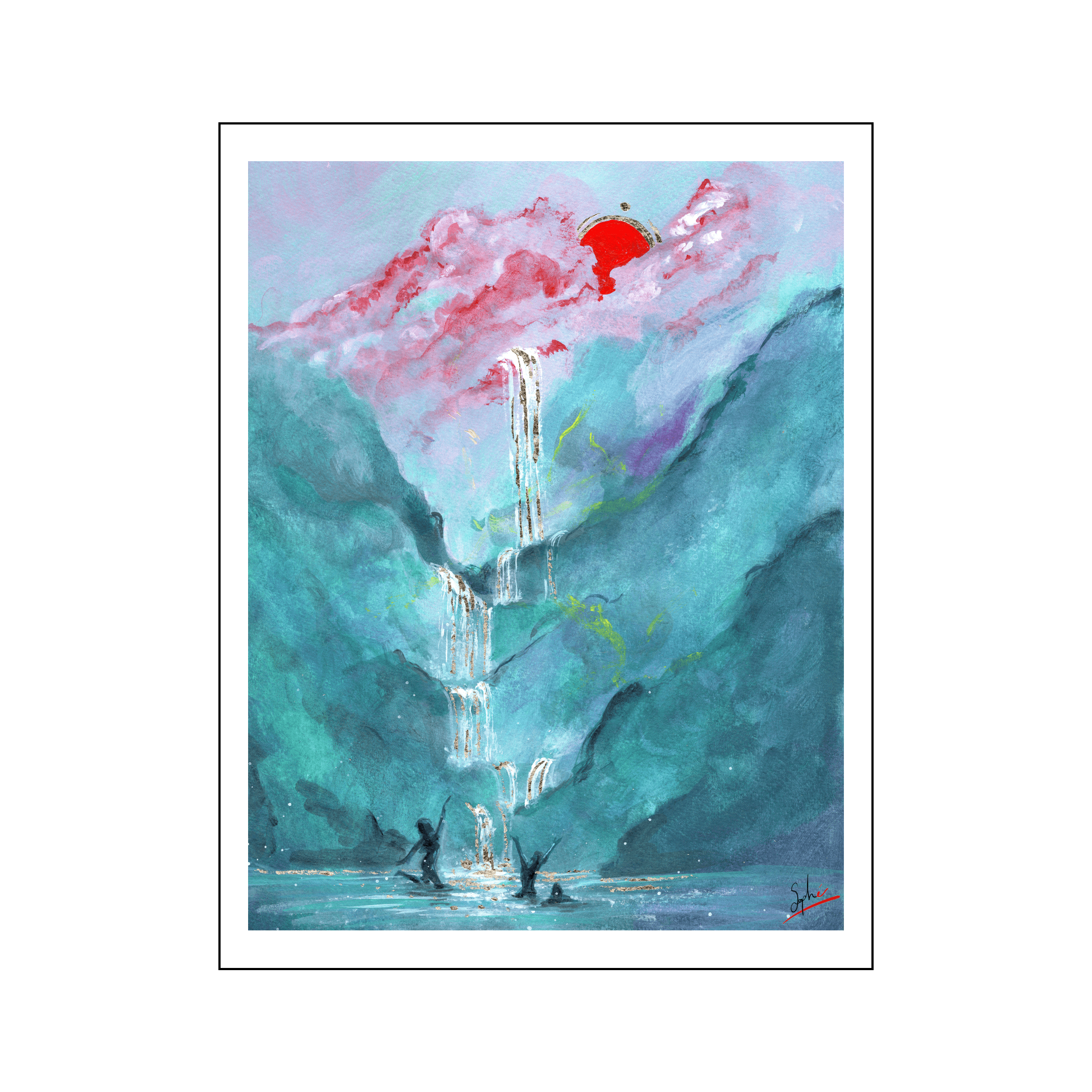 Bain de minuit par Sophé