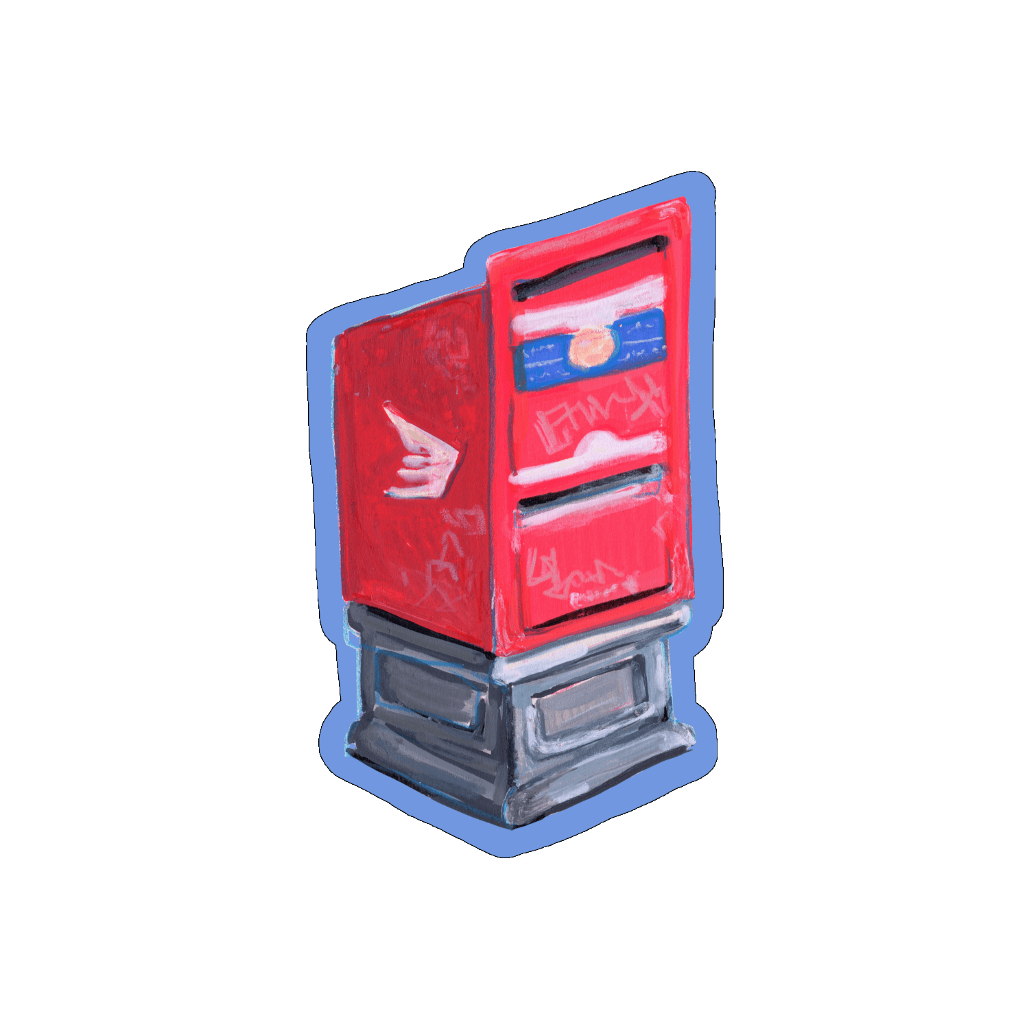 Boite rouge par Sophé