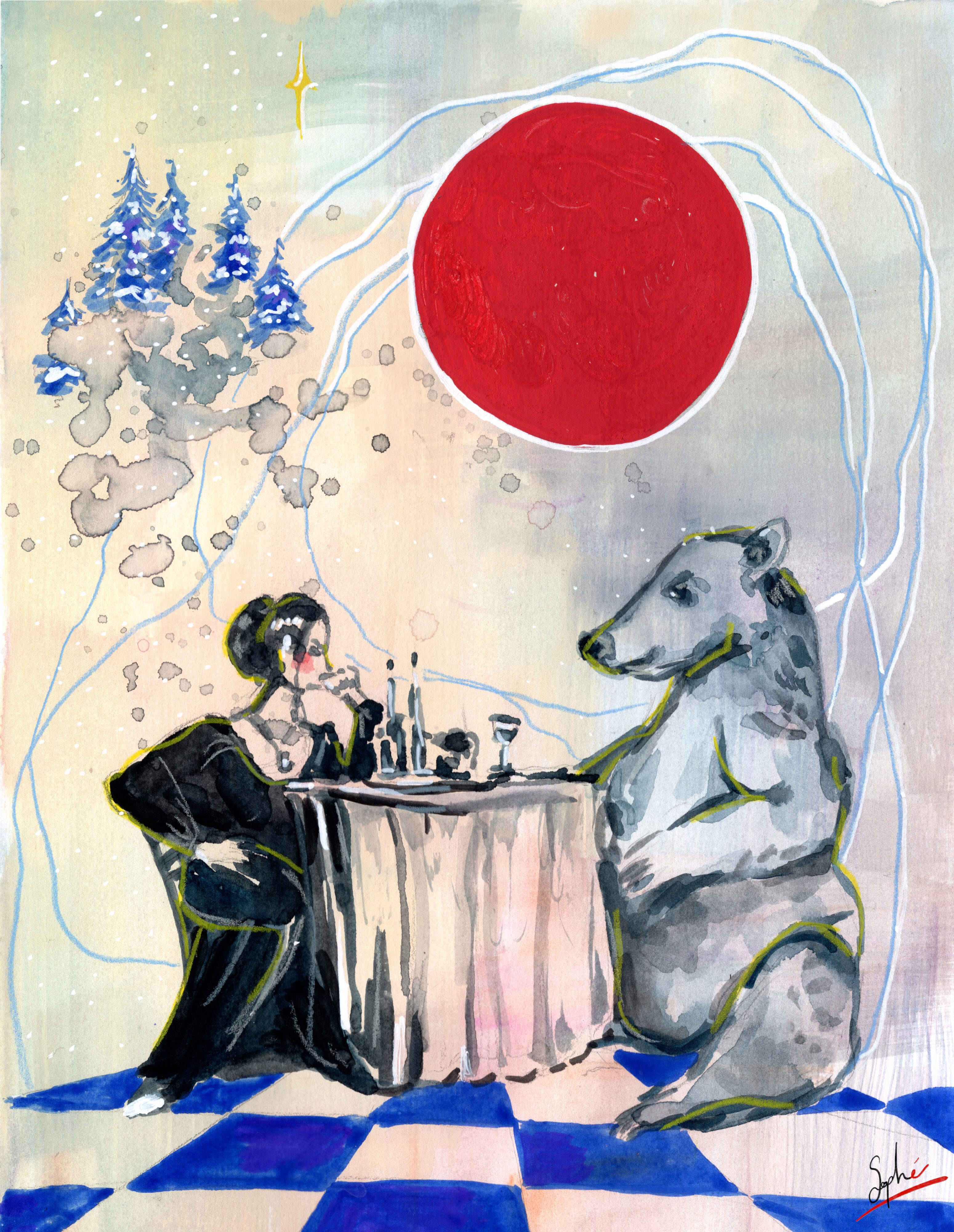 L'Ours ou l'Homme par Sophé